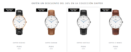 Black Friday 2018 ofertas Daniel Wellington