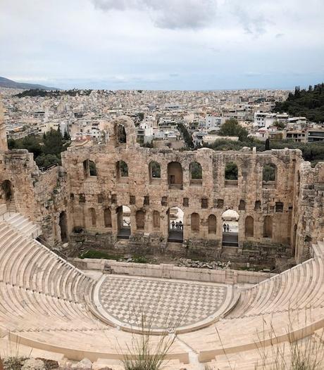 viaje a atenas teatro griego