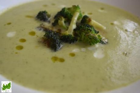 Crema de Brócolis, Calabacín y Aguacate Crema de Brócolis, Calabacín y Aguacate