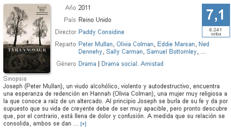 REDENCIÓN (Tyrannosaur)  Paddy Considine-2011