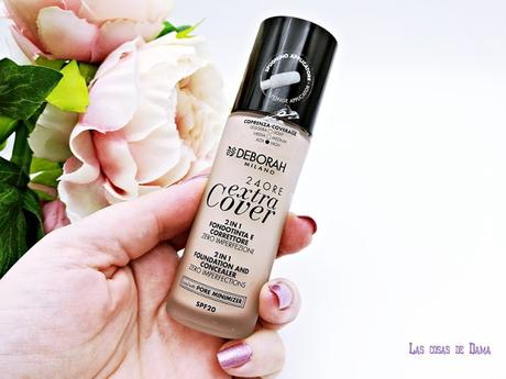 24 ORE Extra Cover de Deborah Milano 24 ORE Extra Cover Deborah Milano foundation makeup maquillaje belleza piel perfecta