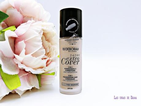 24 ORE Extra Cover de Deborah Milano 24 ORE Extra Cover Deborah Milano foundation makeup maquillaje belleza piel perfecta