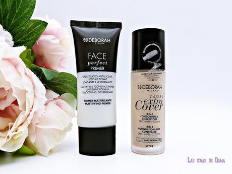 Face Perfect Primer de Deborah Milano 24 ORE Extra Cover Deborah Milano foundation makeup maquillaje belleza piel perfecta