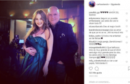 Se rumora en las redes que Haniset Rodriguez está embarazada de Carlos Otero