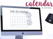 Freebie: Calendario Diciembre