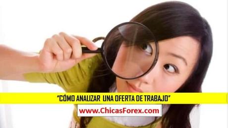 CÓMO ANALIZAR UNA OFERTA DE TRABAJO