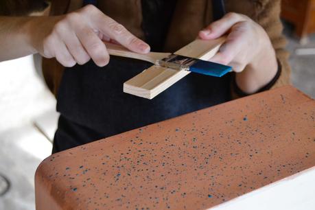 DIY CAJAS DE MADERA PINTADAS CON LA TÉCNICA DE SPLATTER - FLEUR PAINT