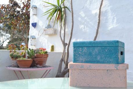 DIY CAJAS DE MADERA PINTADAS CON LA TÉCNICA DE SPLATTER - FLEUR PAINT