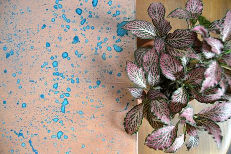 DIY CAJAS DE MADERA PINTADAS CON LA TÉCNICA DE SPLATTER - FLEUR PAINT