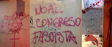 Uruguay inicia congreso pro-familia con vandalismo contra iglesia organizadora