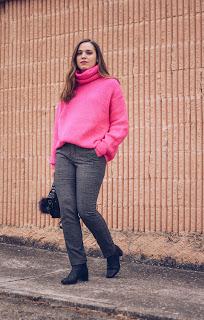 Fluor Pink Sweater