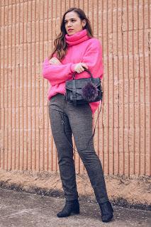 Fluor Pink Sweater