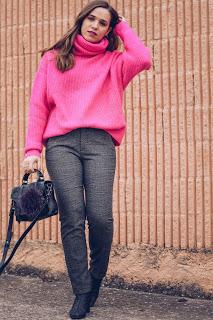 Fluor Pink Sweater