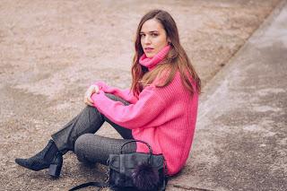 Fluor Pink Sweater