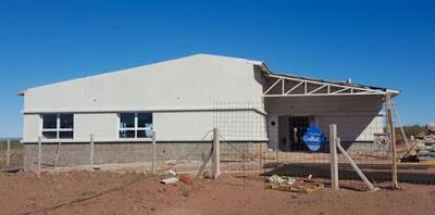 Se construye en Villa El Chocón la segunda escuela infantil de la provincia