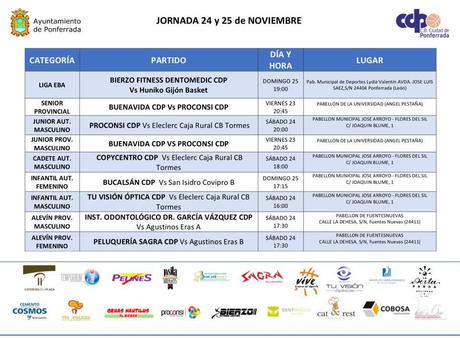 Planes de ocio para el fin de semana en Ponferrada y el Bierzo. 23 al 25 de noviembre 2018