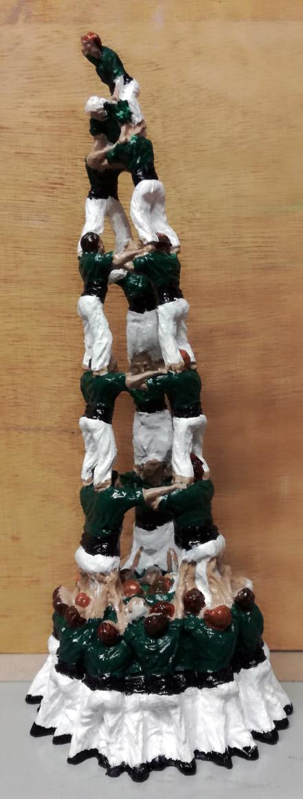 Casteller de marmolina. 7x21 cm Puedes encargar al email: cristinacasalsmasso@gmail.com