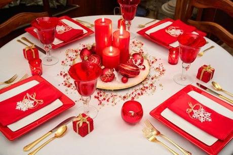Cómo decorar la mesa navideña Cómo decorar la mesa navideña