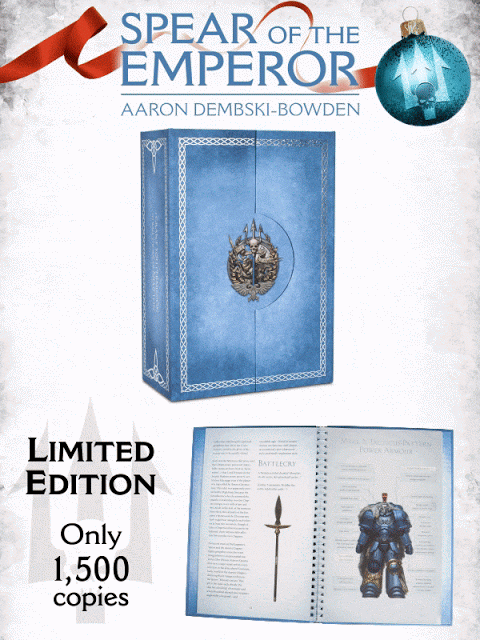 Pre-pedidos en BL esta semana: Vuelve Aaron Dembski-Bowden y mas cosas