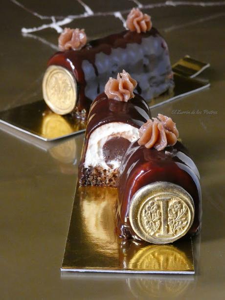 Semifrío de Turrón y Chocolate