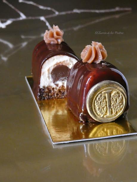Semifrío de Turrón y Chocolate