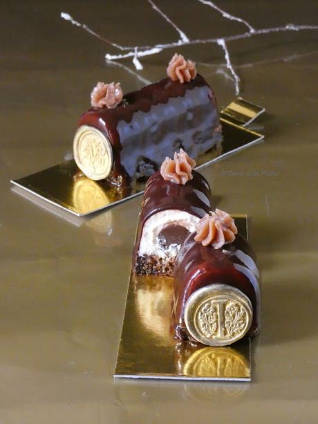 Semifrío de Turrón y Chocolate