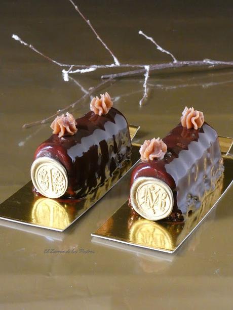 Semifrío de Turrón y Chocolate