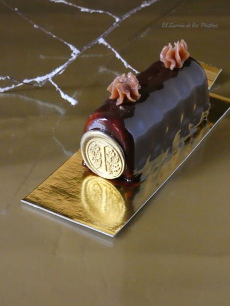Semifrío de Turrón y Chocolate