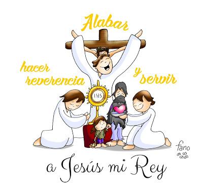 Viviré para alabar, hacer reverencia y servir a Jesús mi Rey