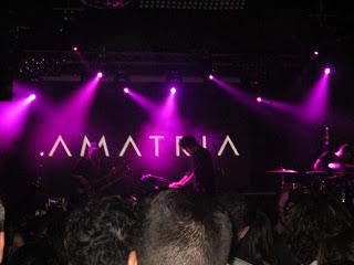 Concierto Amatria. Madrid (22-11-2018)