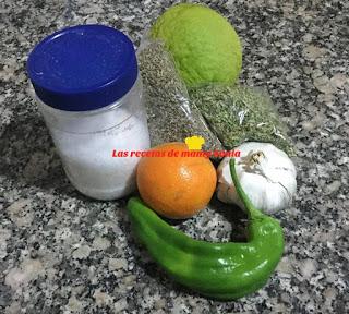 ACEITUNAS VERDIALES ALIÑADAS