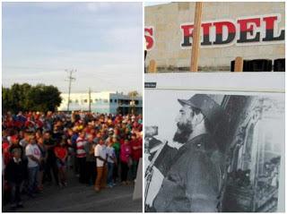 Así fue el homenaje a Fidel: Habana, Santiago de Cuba, Villa Clara [+ video]
