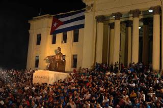 Así fue el homenaje a Fidel: Habana, Santiago de Cuba, Villa Clara [+ video]