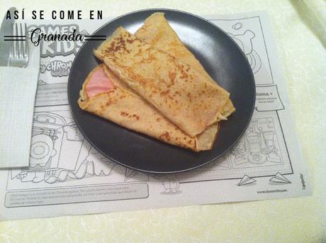 Crêpes de alforfón