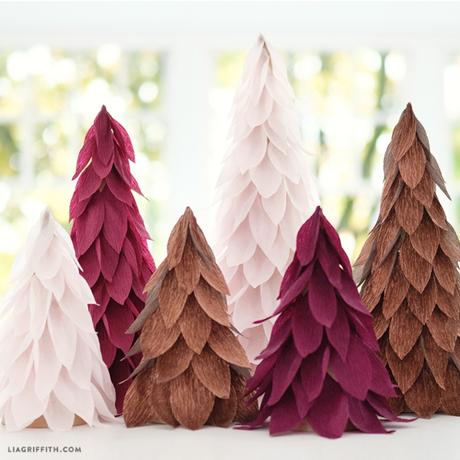 9 diy para crear mini árboles de Navidad 9 diy para crear mini árboles de Navidad