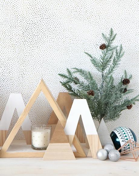 9 diy para crear mini árboles de Navidad 9 diy para crear mini árboles de Navidad