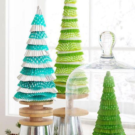 9 diy para crear mini árboles de Navidad 9 diy para crear mini árboles de Navidad