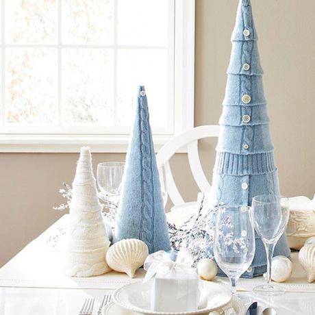 9 diy para crear mini árboles de Navidad 9 diy para crear mini árboles de Navidad