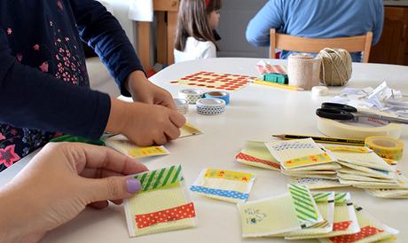 Calendario de Adviento Reciclado con Niños y Niñas