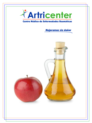 Artricenter: ¿Cómo usar el vinagre caliente para calmar el dolor de las enfermedades reumáticas?