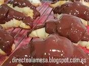 Mini croissants chocolate