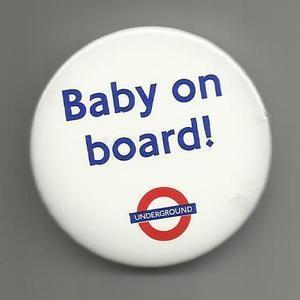 Baby on board! - Chapa del TFL