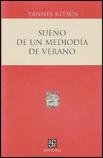 YANNIS RITSOS; “SUEÑO DE UN MEDIODÍA DE VERANO”.