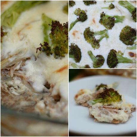 Brócolis con bachamel y atún al horno tererecetas 02