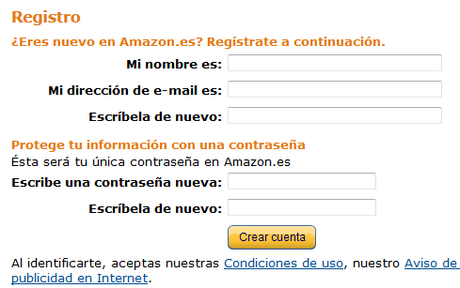Registro gratuito Amazon Premium