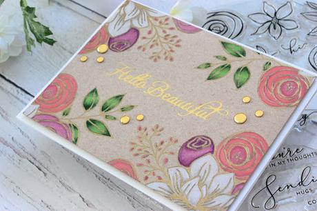 Heat embossing and Hot Foiling