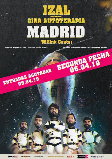 IZAL agotan entradas y anuncian doblete en el WiZink Center de Madrid