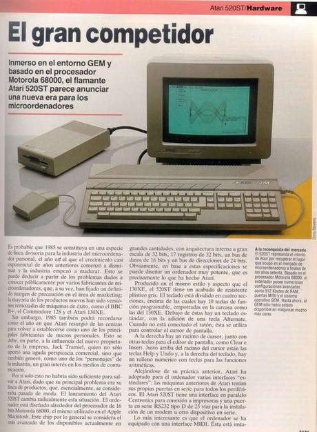 Los mejores ordenadores de 16 bits (I): Atari ST