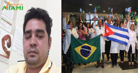Médico cubano en Brasil enfrenta al régimen y asegura que no va a regresar