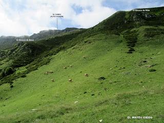 Alto´l Palo-La Val.lota-El Negrón-La Cruz del Ciegu-El Cabril-Fasgar-Cuayos